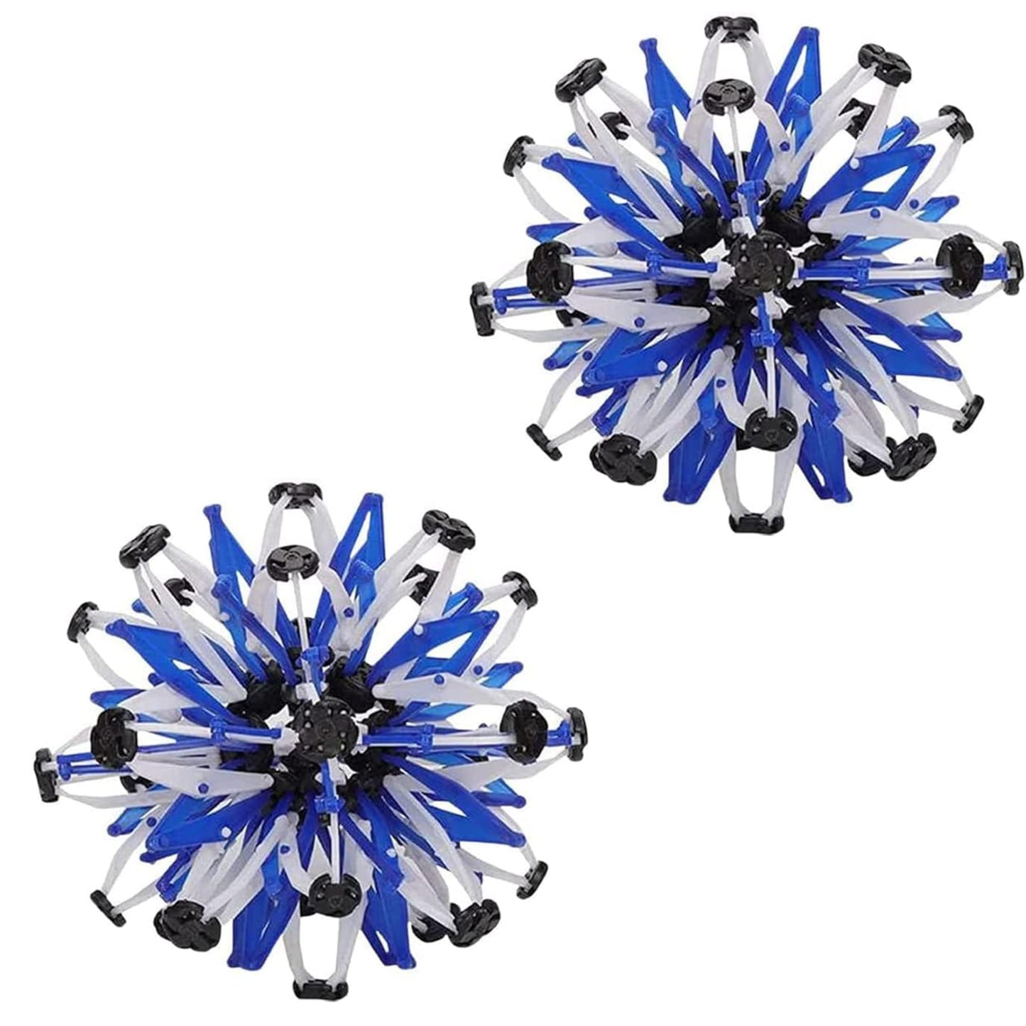 AGSIXZLAN 2 Pcs Collapsible Expandable Magic Breathing Ball Toy for Kids Ages 1 2 3+ Years Old Boys GirlsFidget Toys for Kids and AdultsExpanding Ball Toy for Anxiety Relief and Mindfulness-ADHD