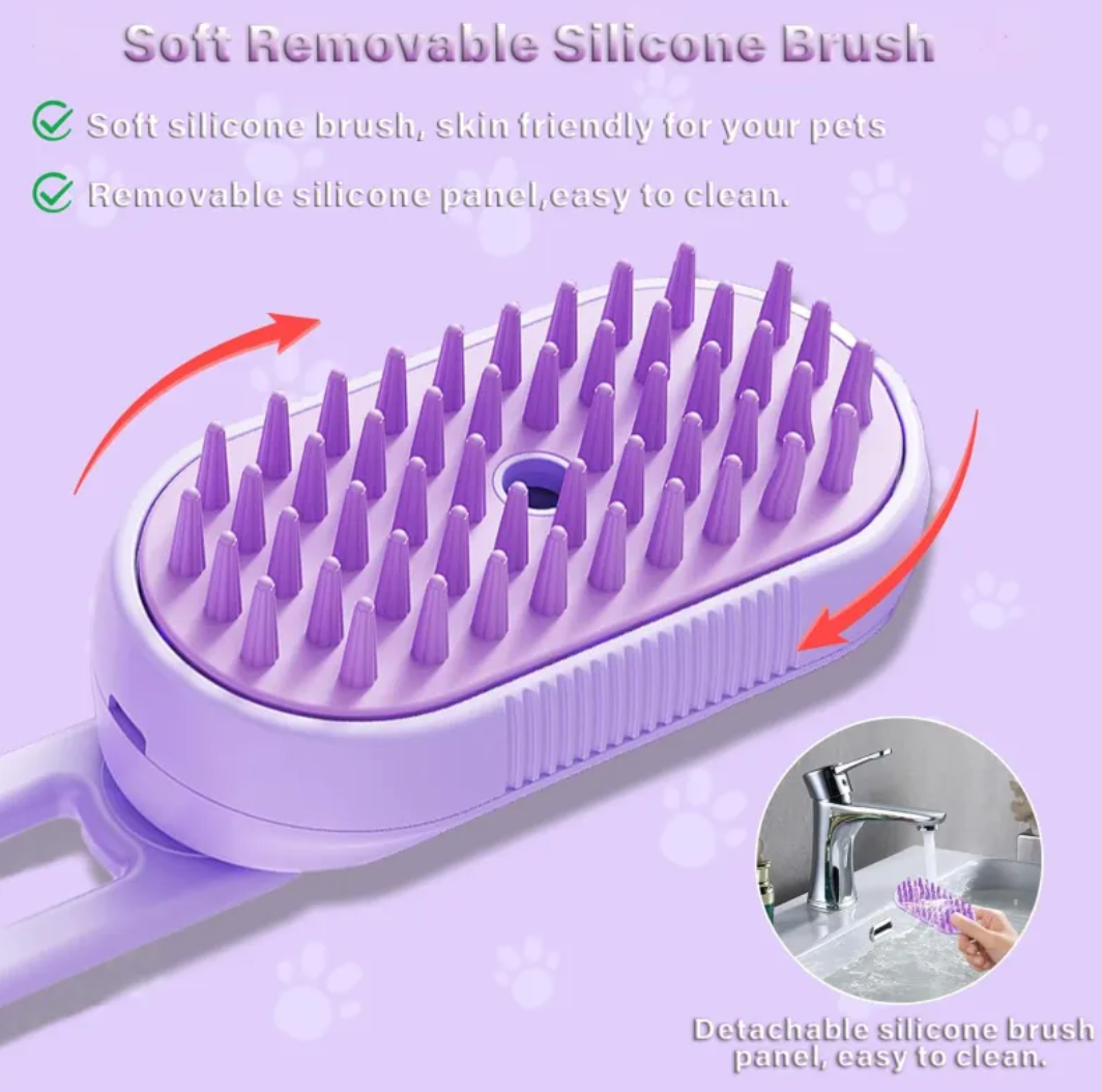3-in-1 Cat Steam Brush