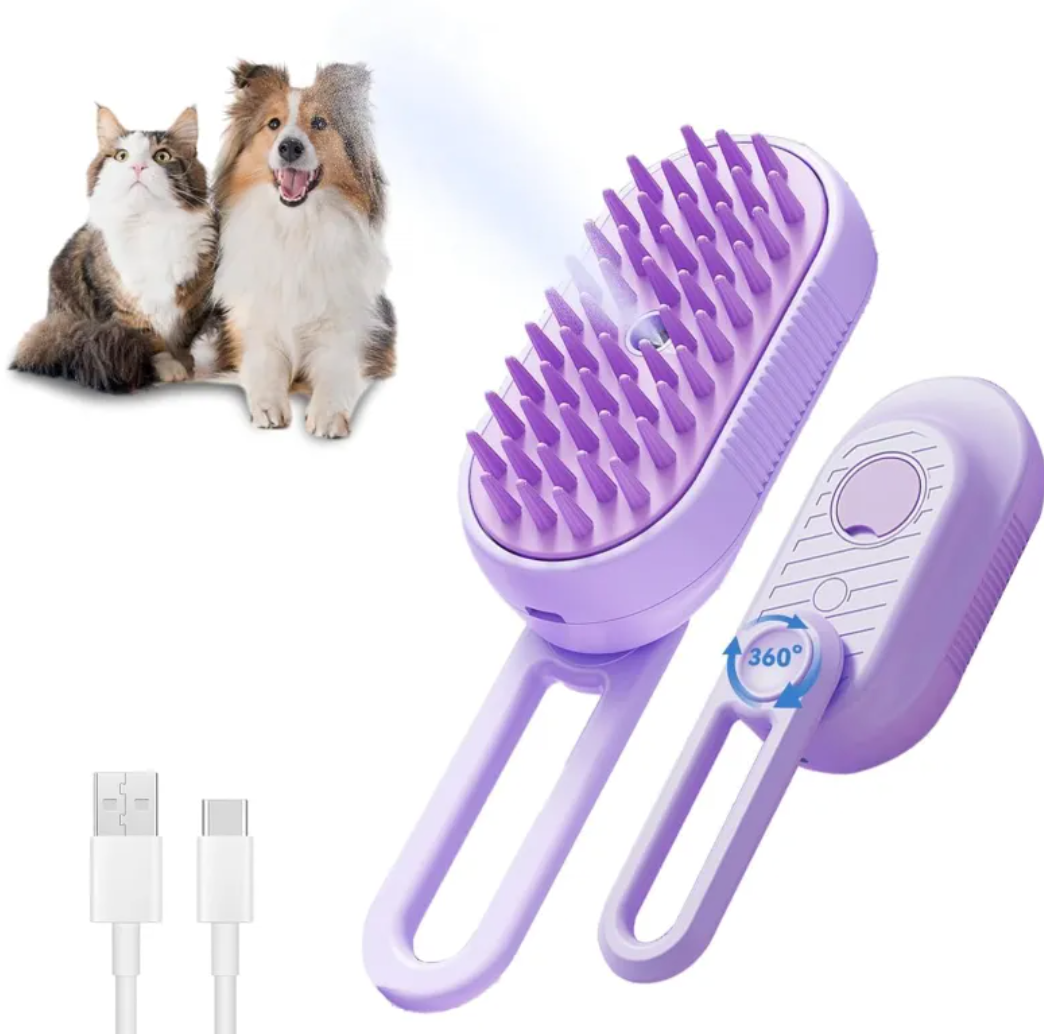 3-in-1 Cat Steam Brush