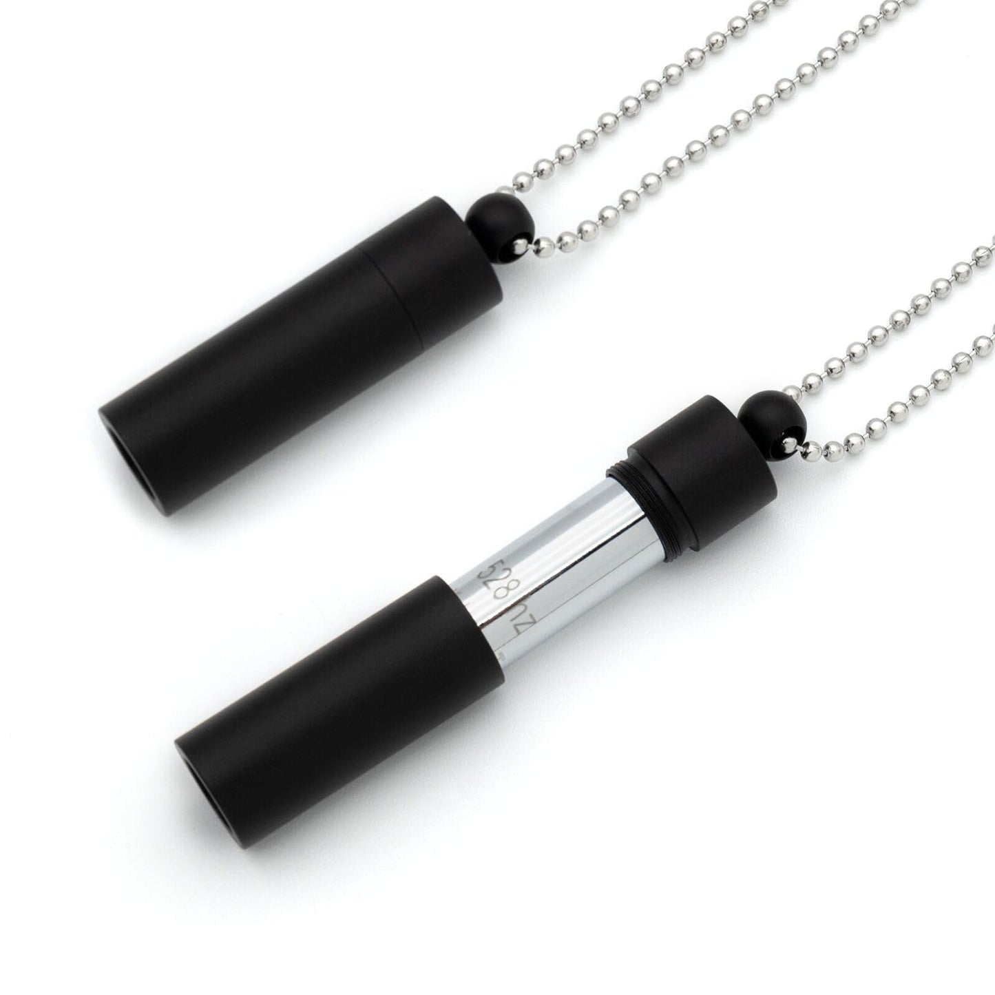 MIKUHOT 528 Hz Meditation Necklace Breathing Frequency Sound Healing Device by Adjusting The Breathing for Anxiety & Stress Relief Mindfulness (Black)