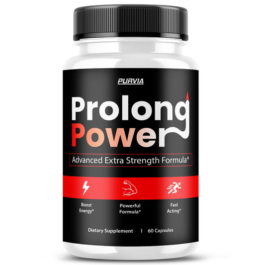 Prolong Power Pills - Official Formula - Prolong Power Capsules Advanced Strength Formula Overall Wellness Support Prolong Powder Pills Supplement Maximum Wellness Support ProlongPower (60 Capsules)