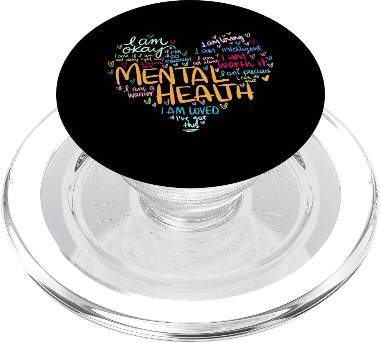 Mental Health Awareness Gifts Depression PopSockets MagSafe PopGrip for iPhone